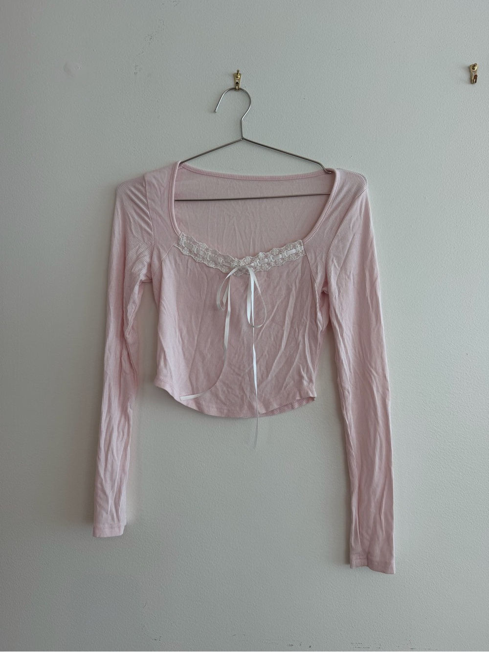 CUTE LONG SLEEVE TOP XS